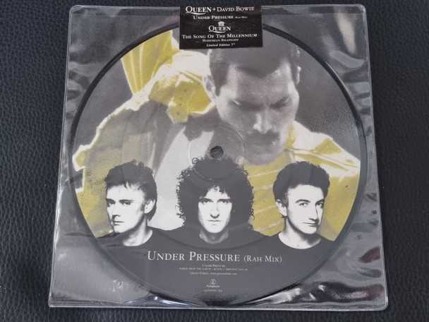7" Vinyl single Queen and David Bowie Under pressure (UK) Picture disc | Buy