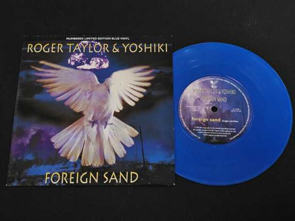 7" Vinyl single Roger Taylor Foreign sand (UK) (Queen) Number 1361 | Buy