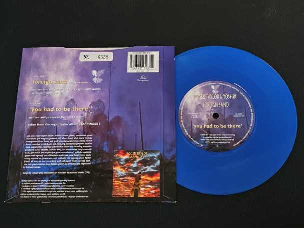 7" Vinyl single Roger Taylor Foreign sand (UK) (Queen) Number 1361 | Buy