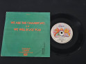 7" Vinyl single Queen We are the champions (Brazil) Photo sleeve | Buy
