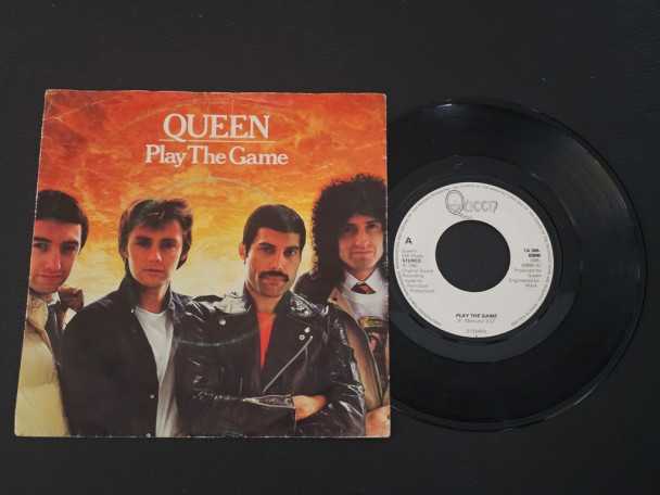 7" Vinyl single Queen Play the game (Holland) White labels | Buy