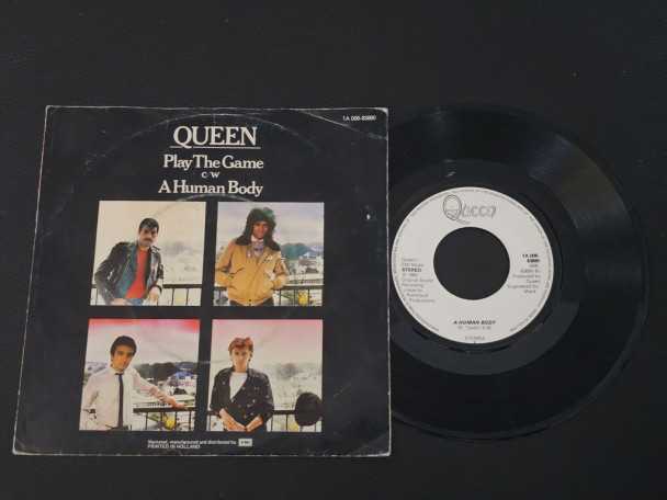 7" Vinyl single Queen Play the game (Holland) White labels | Buy