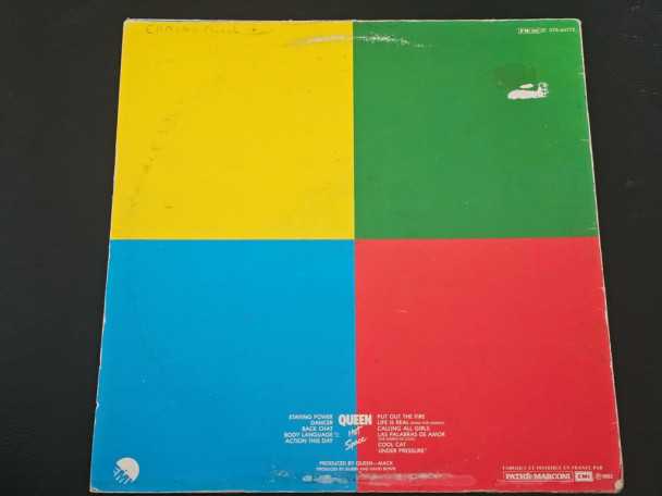 12" Vinyl album Queen Hot Space (France) | Buy