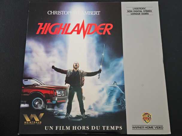 12" Laserdisc Queen Highlander (France) Movie | Buy