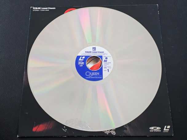 12" Laserdisc Queen Rare live, A concert through time and space (Japan) Laserdisc | Buy