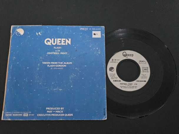 7" Vinyl single Queen Flash (France) Light blue sleeve | Buy