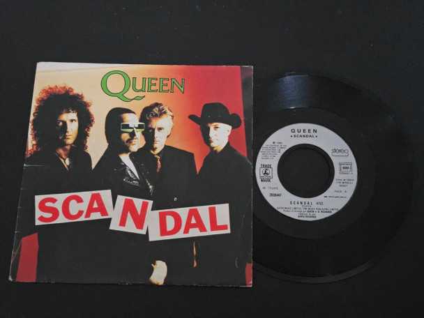 7" Vinyl single Queen Scandal (France) | Buy