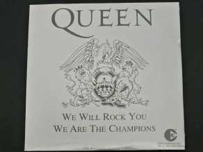 Cd Single Queen We will rock you (France) Cardboard Silver sealed