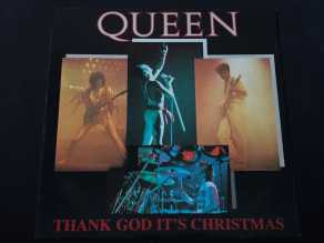 12" Vinyl maxi Queen Thank God it's Christmas (UK)