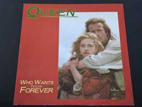 12" Vinyl maxi Queen Who wants to live forever (UK)