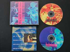 Cd Album Queen We will love you, A tribute to Freddie (Italy) 2cd FatBox