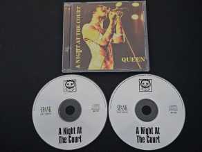 Cd Album Queen A night at the court (Italy) Spank records