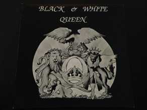 12" Vinyl album Queen Black & White (Germany) Splatter vinyl