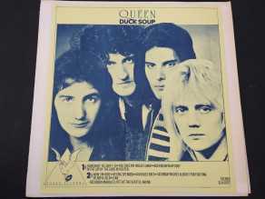 12" Vinyl album Queen Duck soup (USA) Yellow blue color