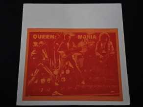 12" Vinyl album Queen Mania (USA) Red color