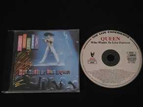 Cd Album Queen Who wants to live forever (Italy) Live in Paris
