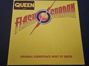 12" Vinyl album Queen Flash Gordon (USA) Hype sticker