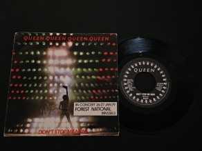 7" Vinyl single Queen Don't stop me now (Belgium)
